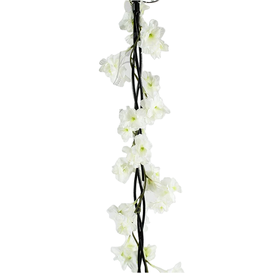Cherry Blossom White Garland 70 inches