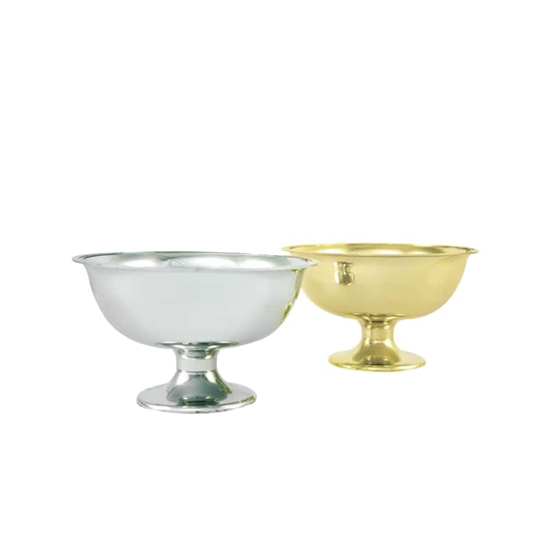 Gold or Silver 4" Centerpiece Bowl