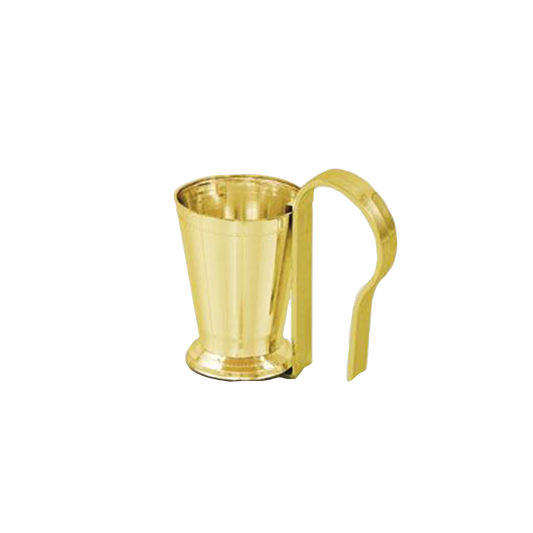 Mint Julep Cup w/ removable Pew Clip - Gold