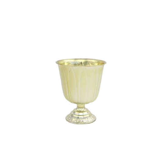 Gold 8½" Plastic Urn Vases