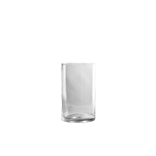 8-inch x 5-inch Glass Cylinder Vase