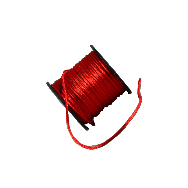 1/16" Satin Cord Red