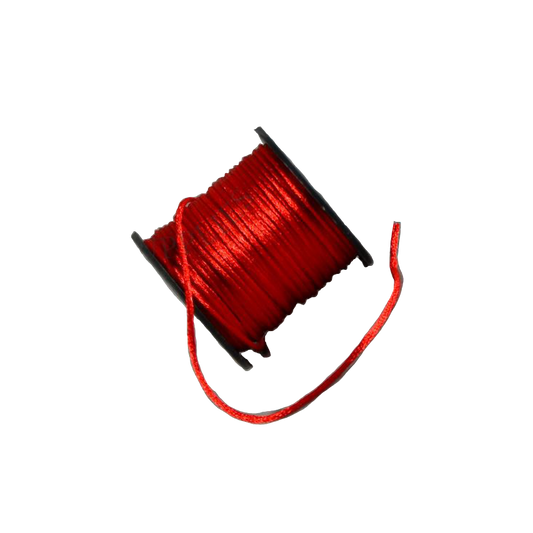 1/16" Satin Cord Red