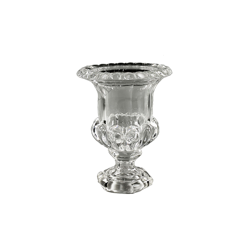 10.2" Antoinette Vase Thick Glass