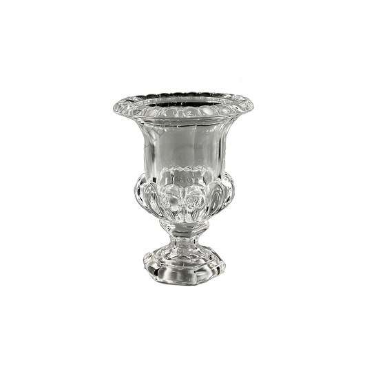 10.2" Antoinette Vase Thick Glass
