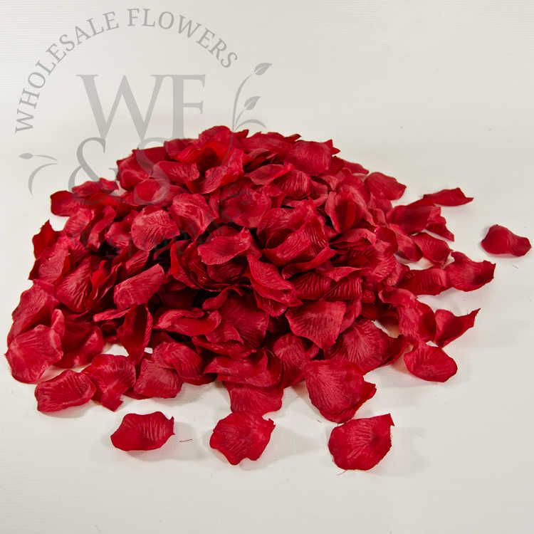 Silk Rose Petals, Assorted Colors Bag