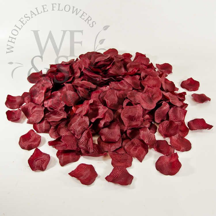 Silk Rose Petals, Assorted Colors Bag