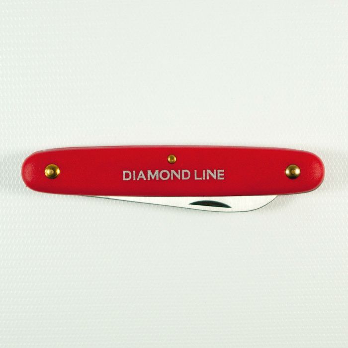 Diamond Line Floral Knife