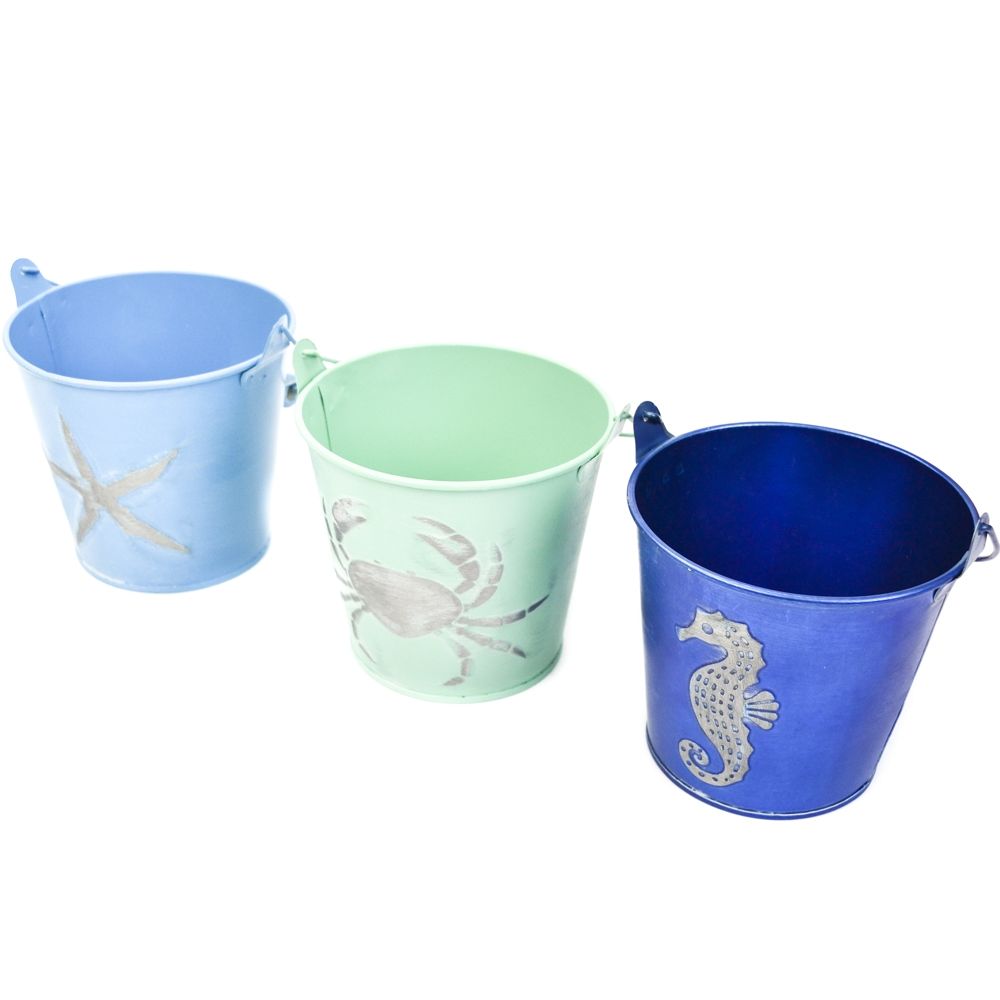 Mini Beach Pails - Set of 3