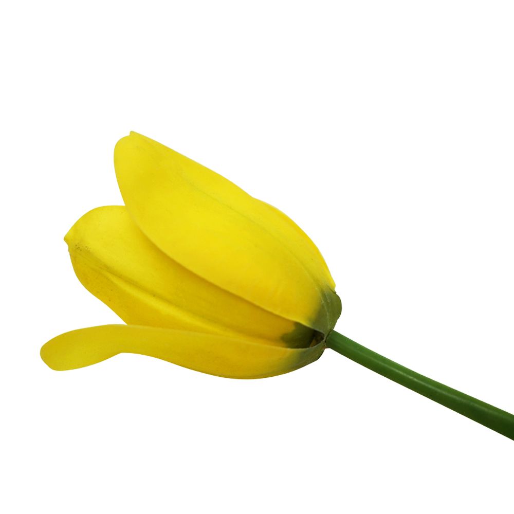 28" Artificial Yellow Dutch Tulip Spray