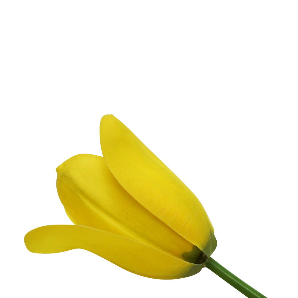 28" Artificial Yellow Dutch Tulip Spray