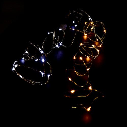2-Pack Mini Deco String Lights - String of 40 Lights (Warm White)