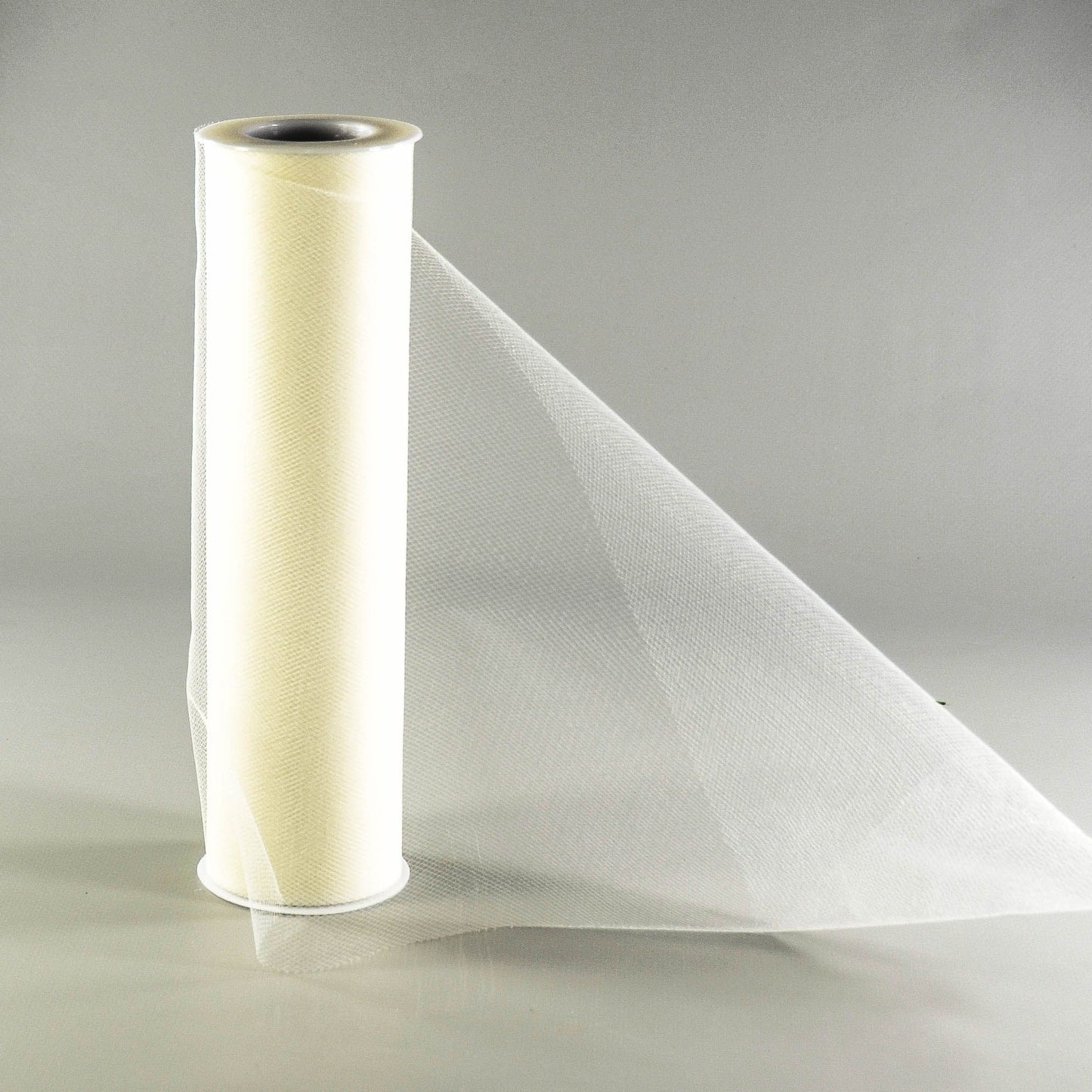 9" Wide Tulle in White/Ivory 25 yards