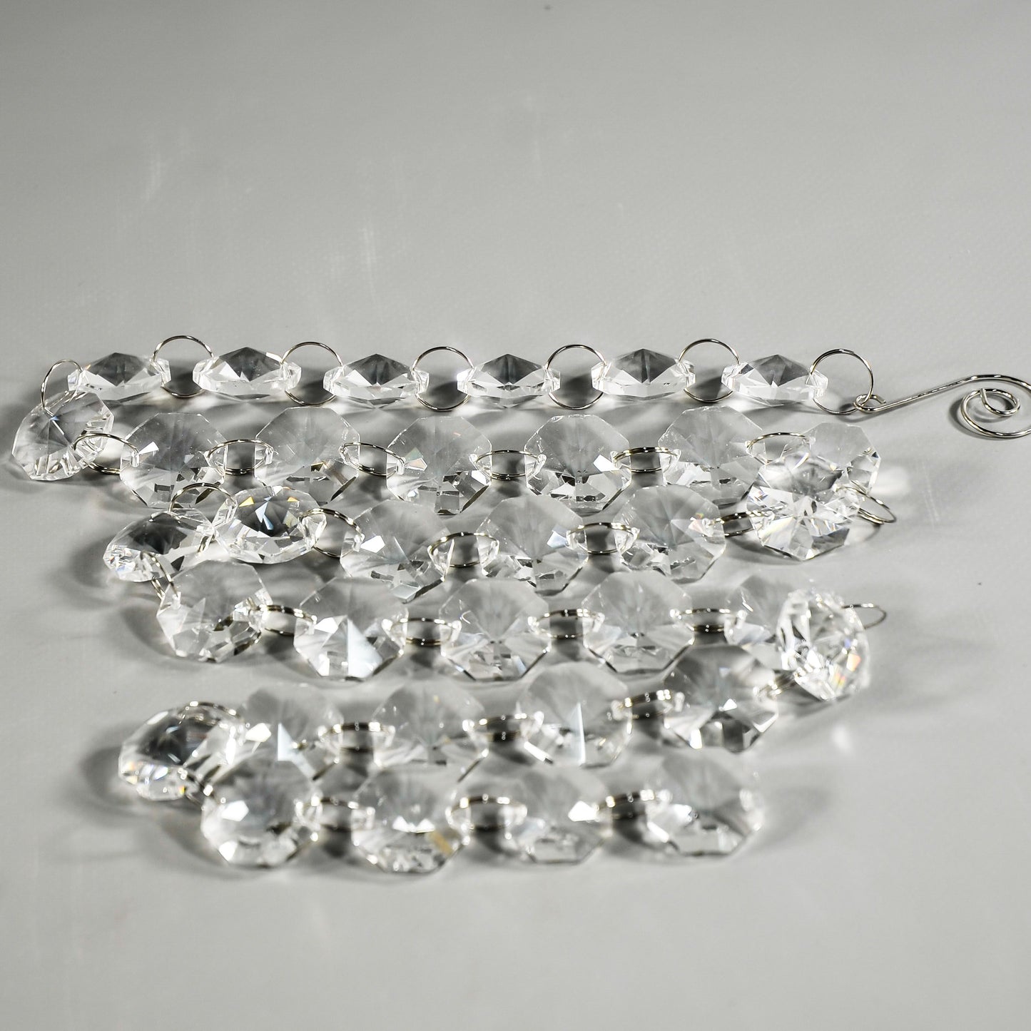 40" Crystal Garland Clear