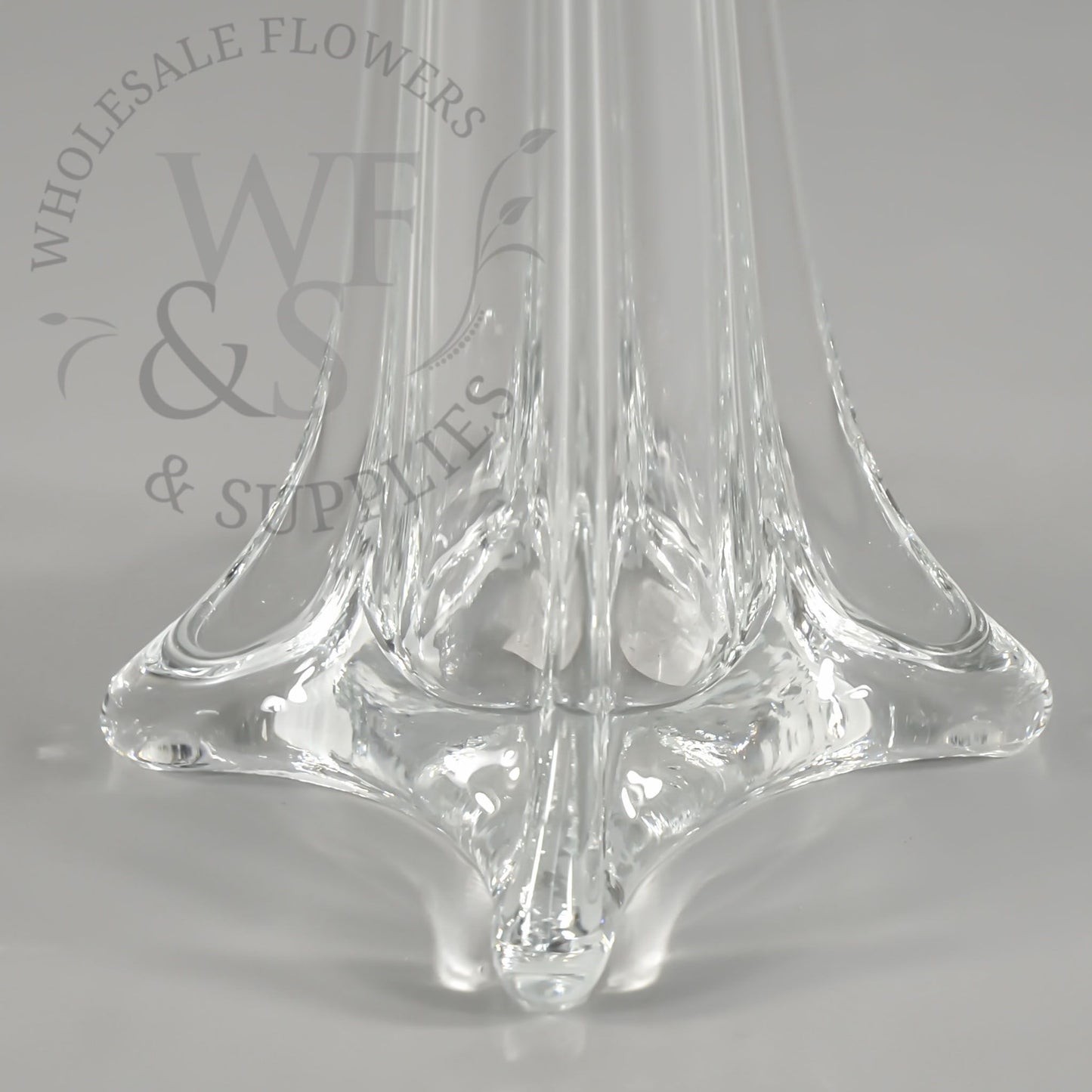 Eiffel Tower Glass Vase 16-inch - Clear