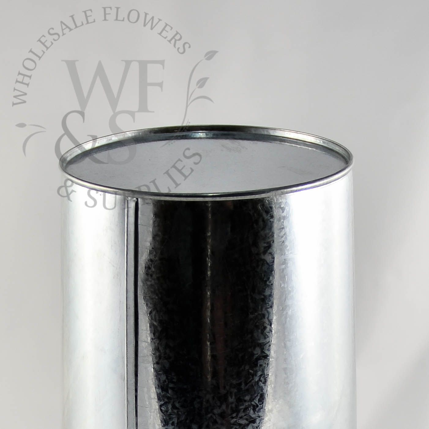 4.5" Galvanized Metal French Flower Bucket