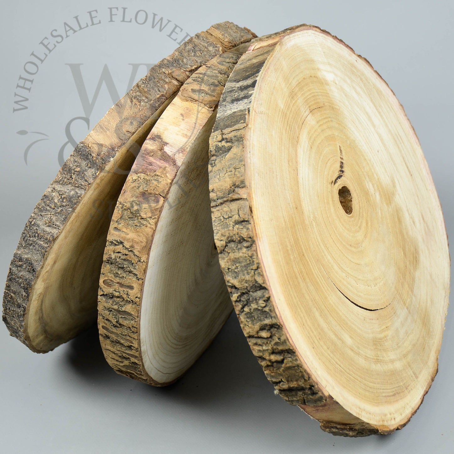 Natural Wood Slab 8"