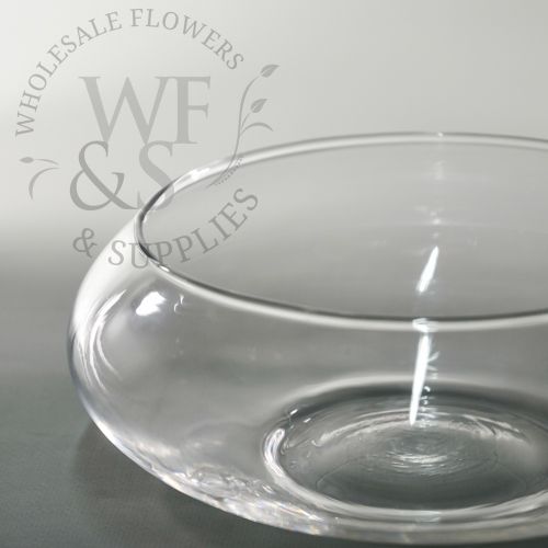 Glass Lily Bowl 8"