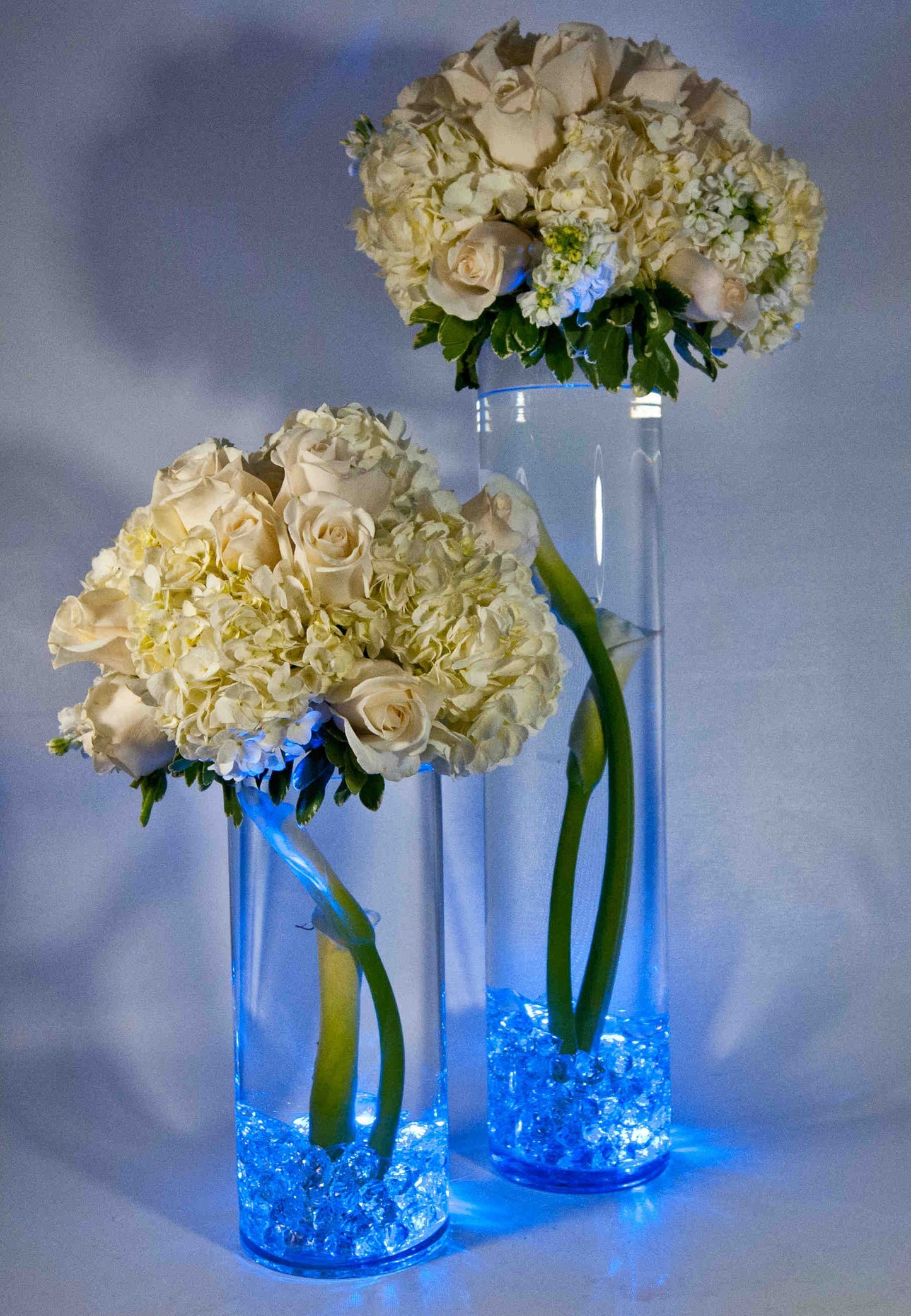 20 x 4 Glass Cylinder Vase