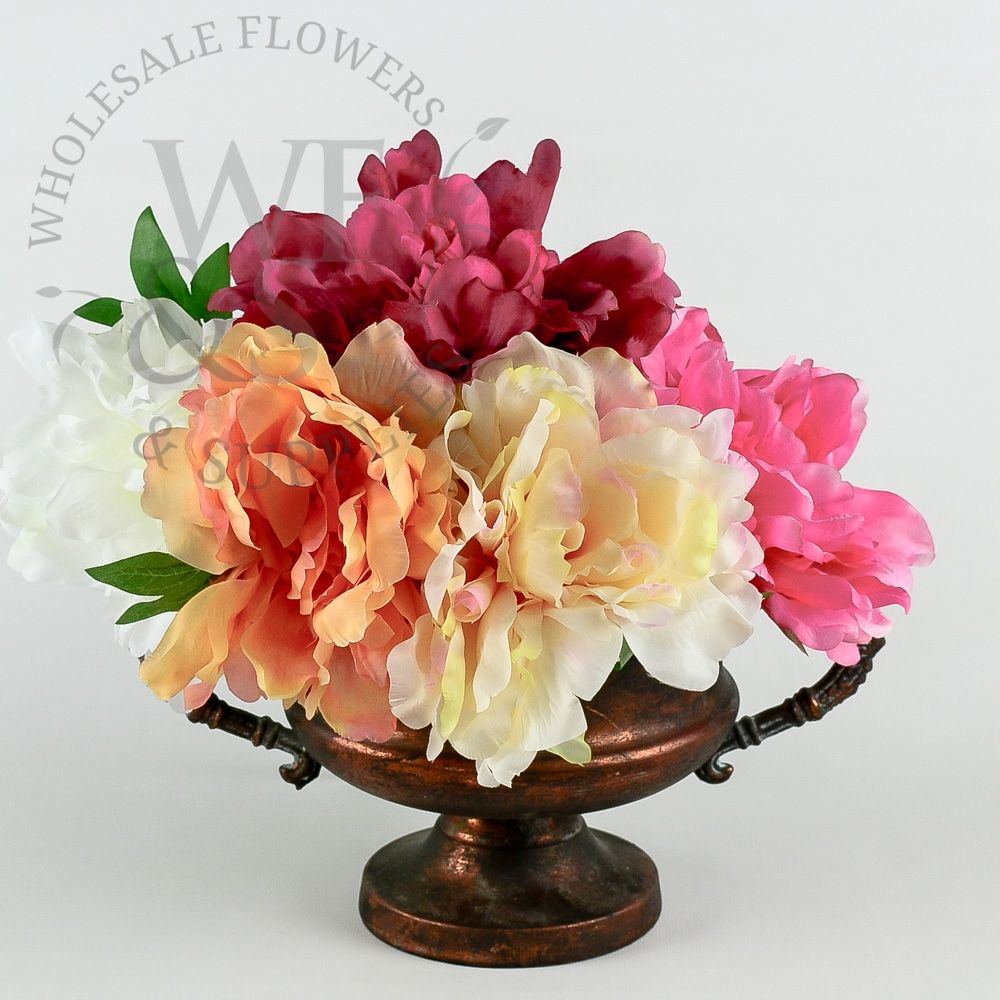 Silk Peonies Assorted Colors