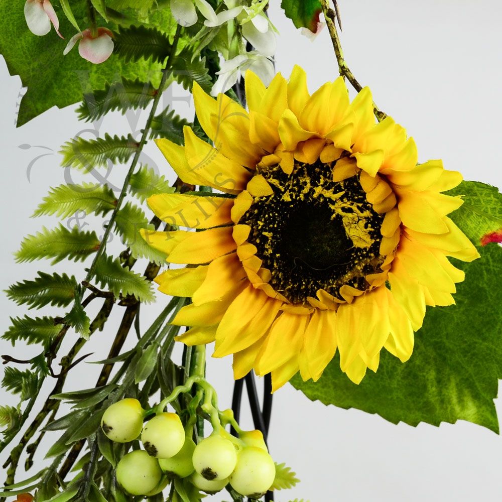 Sunflowers Coffee Bean Garland 72 inches