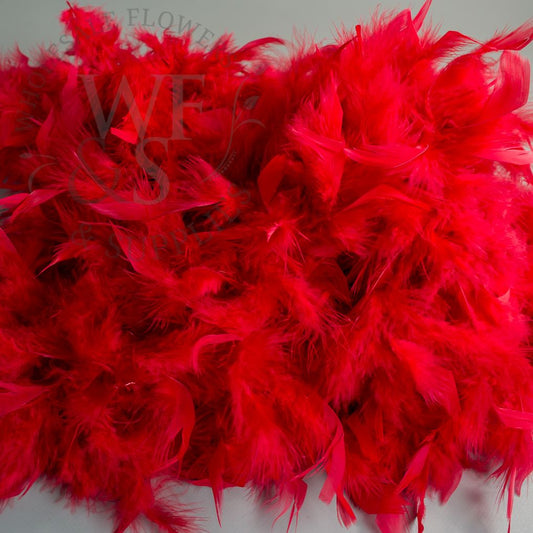 Feather Boa in Red