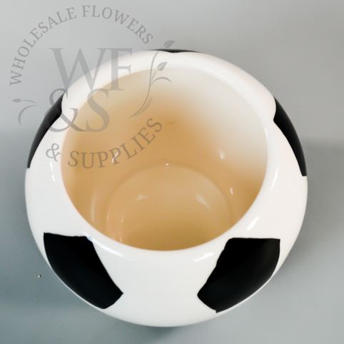4" Ceramic Soccer Vase