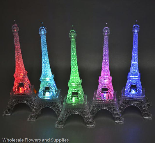 Acrylic Eiffel Tower - Color Changing LED - RGB