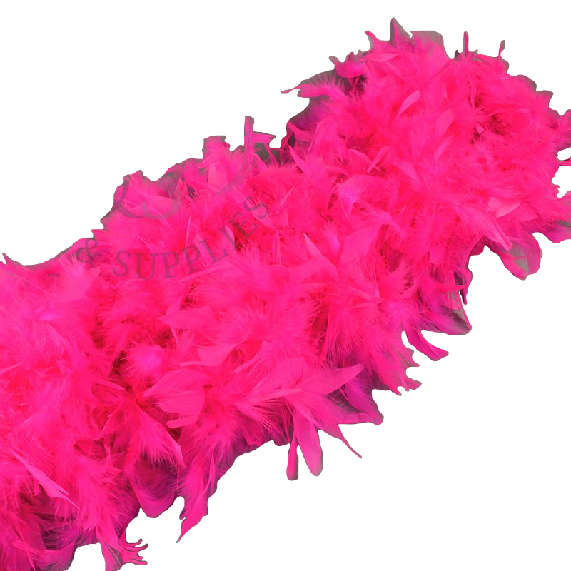 Feather Boa in Hot Pink