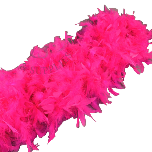 Feather Boa in Hot Pink