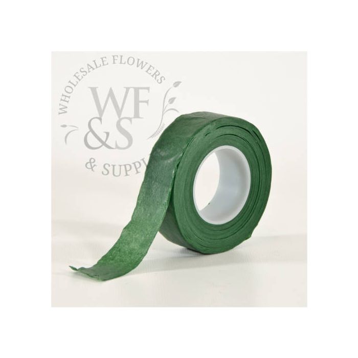 Floral tape Stem wrap 1" Dark Green