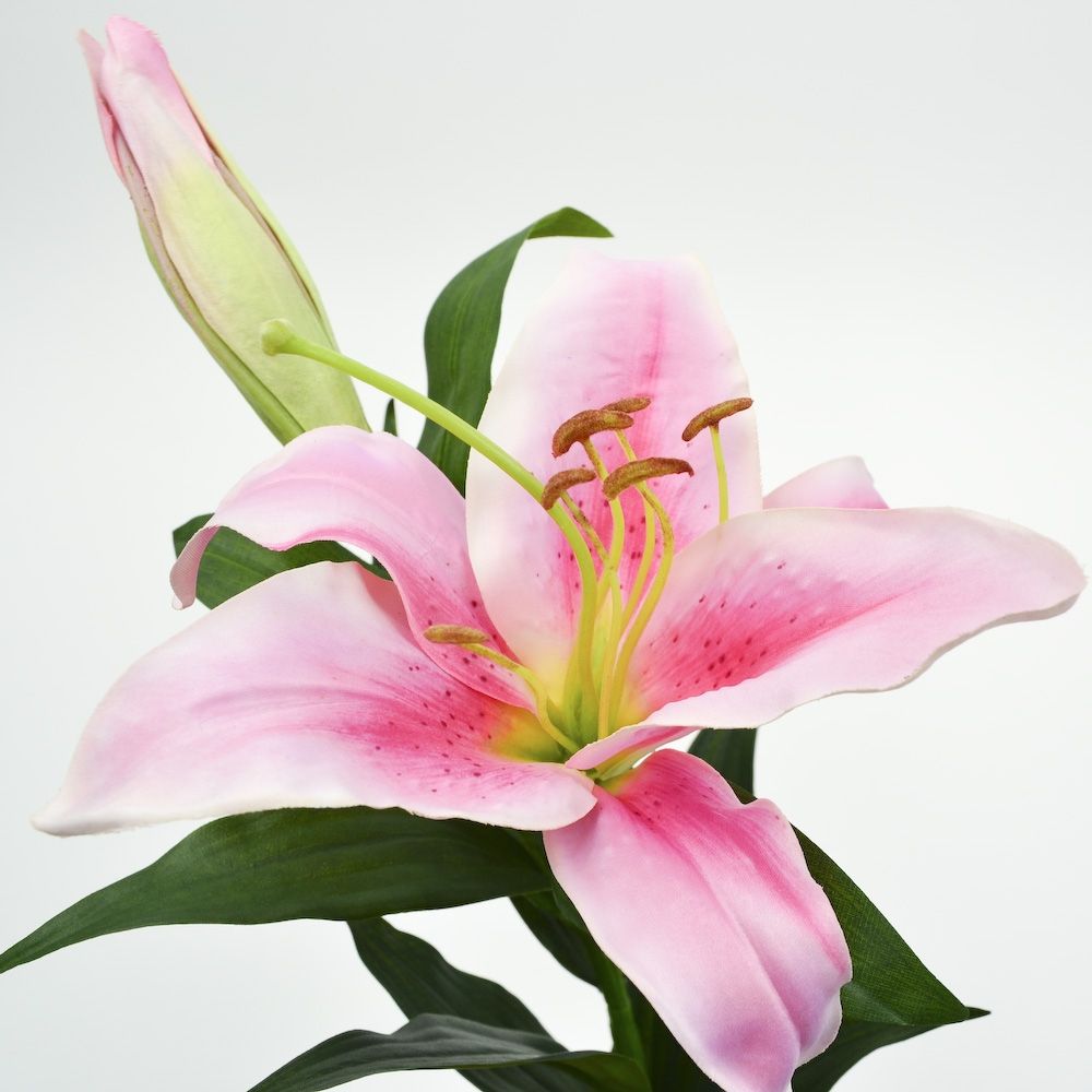 Stargazer Lily Spray - Synthetic