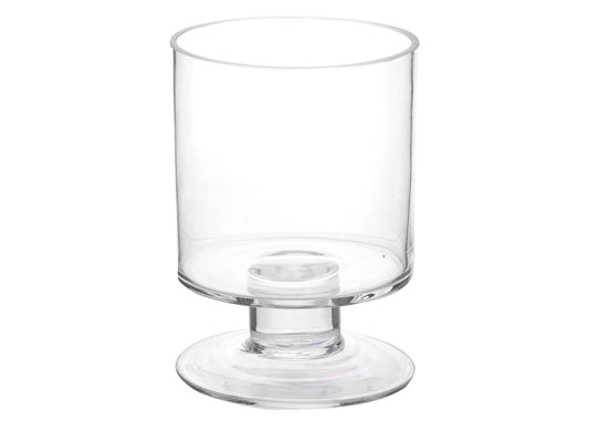 Glass Pedestal Vase