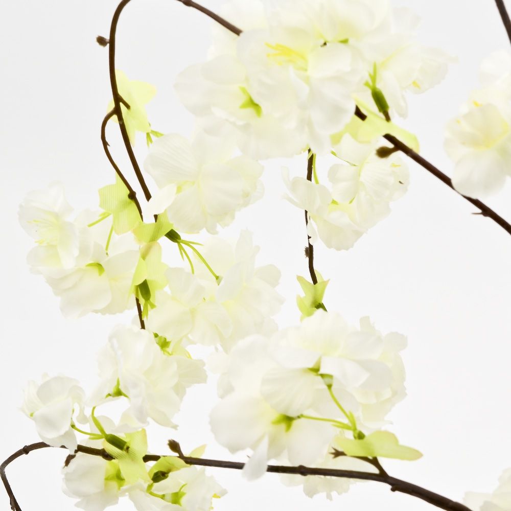 Hanging Silk Cherry Blossum Spray - 54 inch