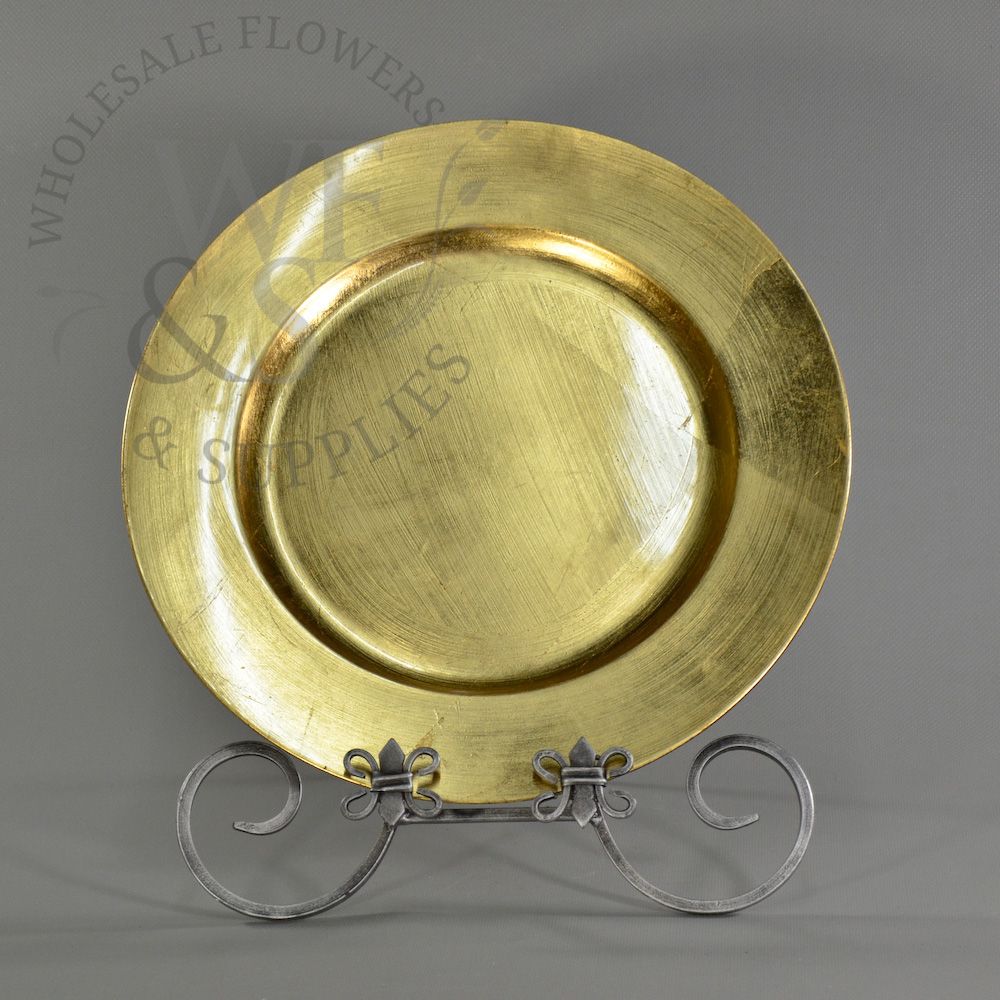 Round Charger Plate Gold for wedding events