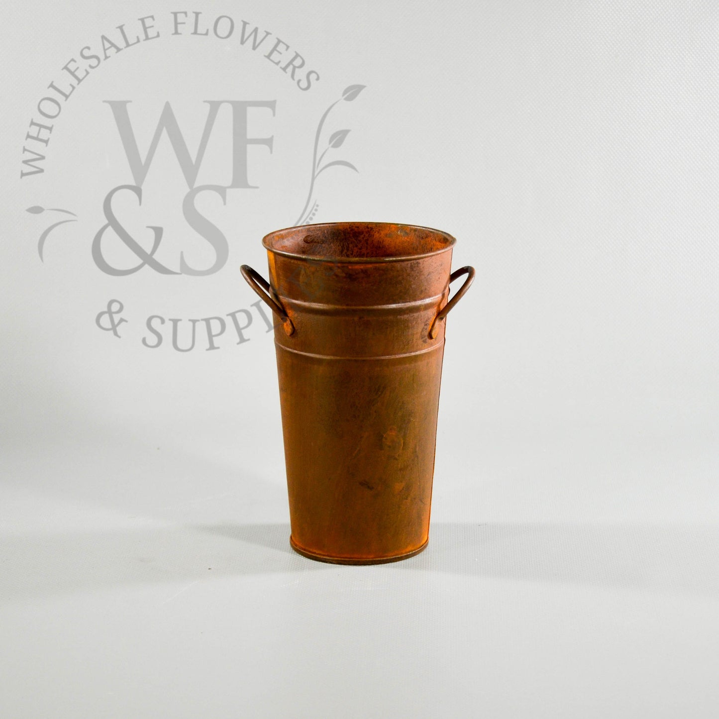 7" Antique French Flower Bucket