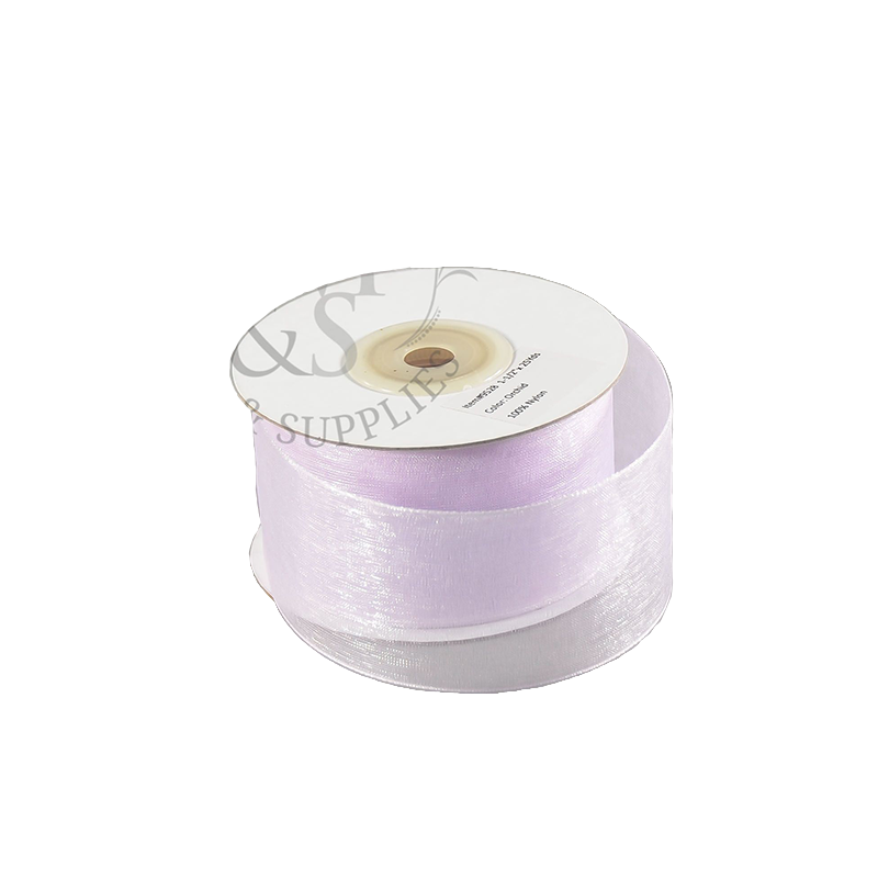 1.5" Nylon Organza Ribbon Lavender