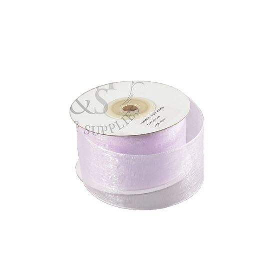 1.5" Nylon Organza Ribbon Lavender
