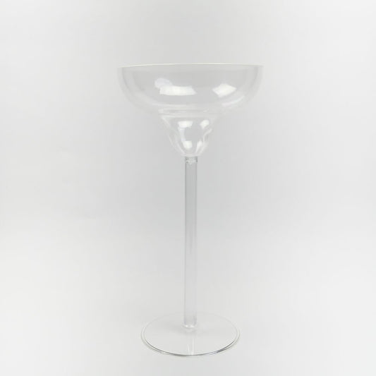 18-inch Tall Plastic Margarita Glass