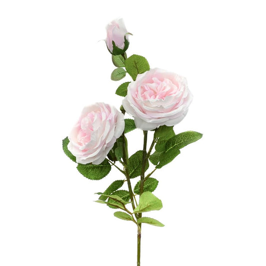 Artificial Garden Rose Pick - Pink