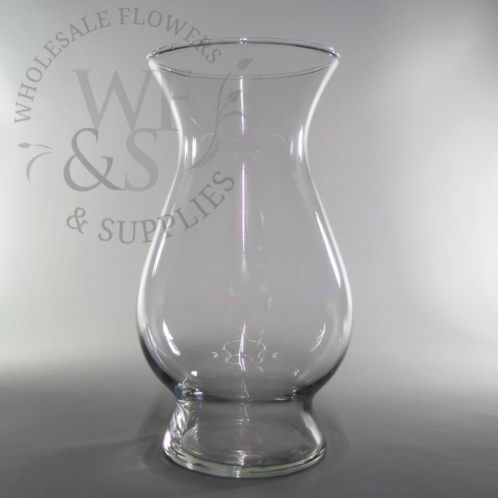 10.8" Tall Glass Bella Vase