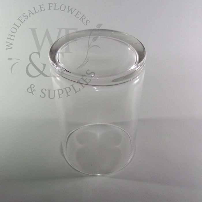 Glass Cylinder Vase 6-inch x 6-inch