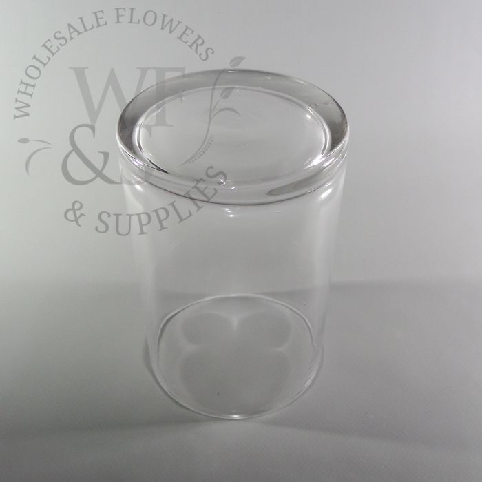 Cylinder Votive Candle Holder 3-inch Clear Glass
