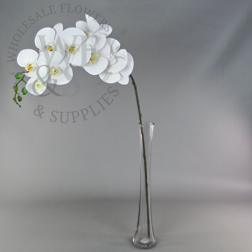 Real Touch Orchid Phalaenopsis Cream and Lavender 39"