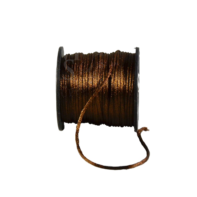 1/16" Satin Cord Brown