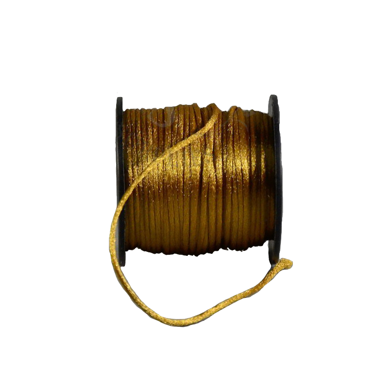 1/16" Satin Cord Old Gold
