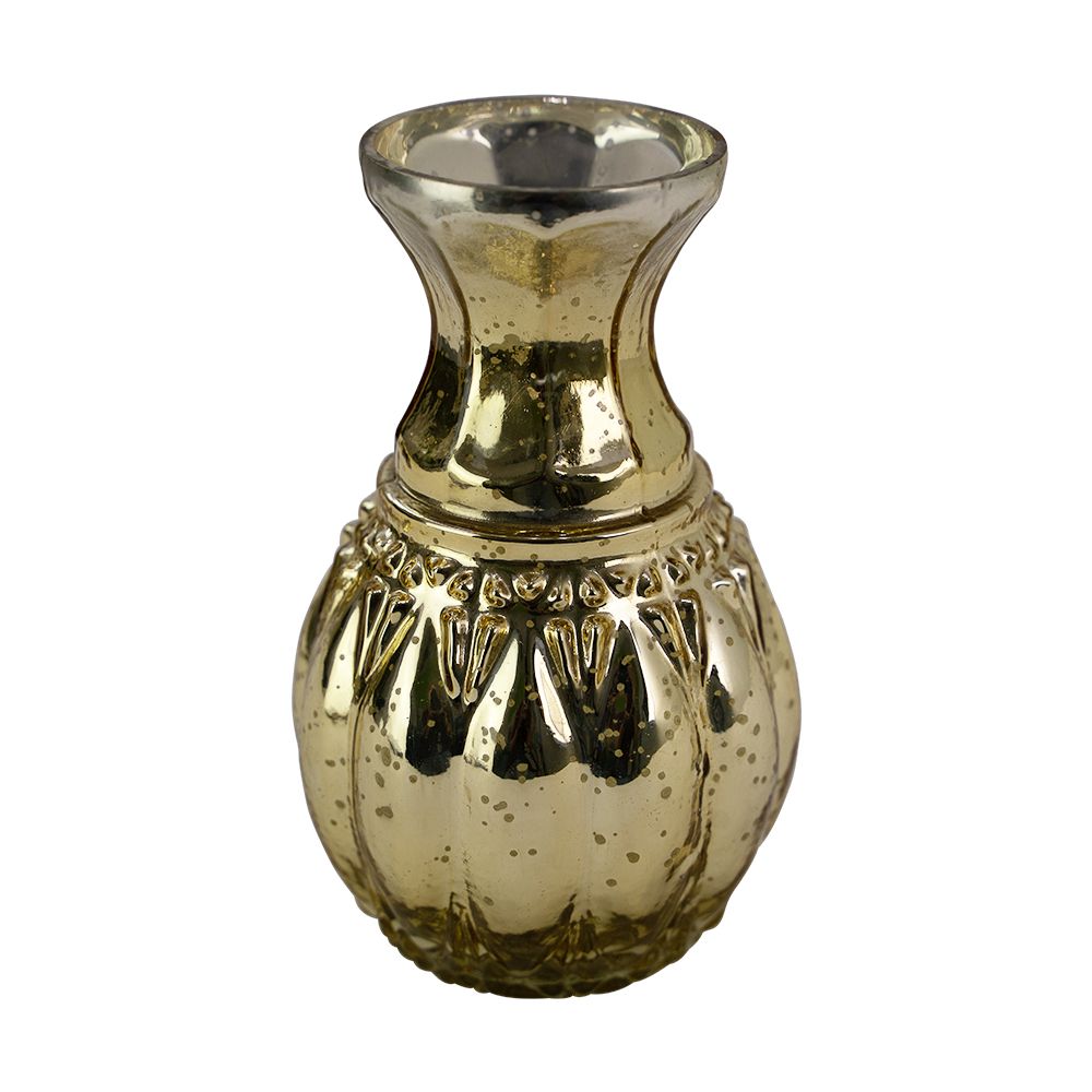 6" Mercury Gold Vase