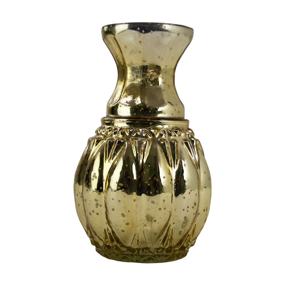 6" Mercury Gold Vase