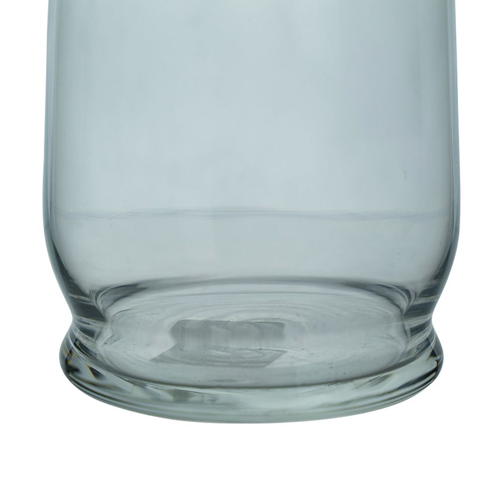 6" Crystal Hurricane Glass Vase