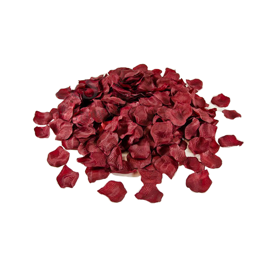 Silk Rose Petals, Bag Wine